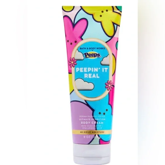 BATH & BODY WORKS PEEPIN’ IT REAL ULTIMATE HYDRATION BODY CREAM - Picture 1 of 4
